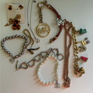Lot of used fashion jewelry